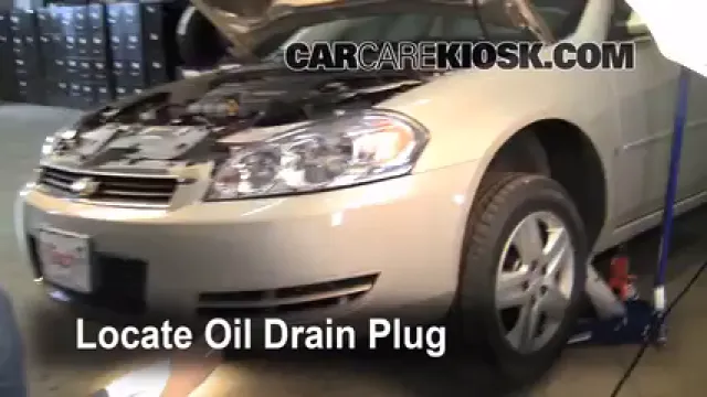 2008 Chevrolet Impala LT 3.5L V6 FlexFuel Huile Changer l'huile et le filtre à huile